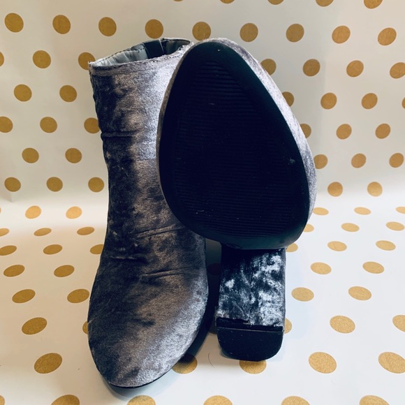 Velvet Ankle Boots - Picture 2 of 4